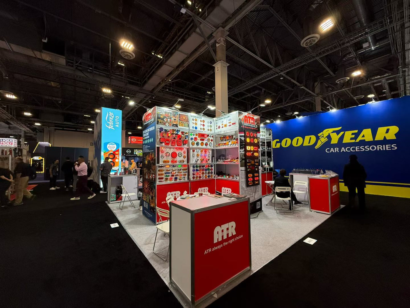 Goodyear auto products made their debut at the 2025 APEX Show in the United States, and the ATR series demonstrated its prowess in Las Vegas.