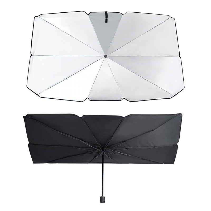 Umbrella car sunshade - Tesla