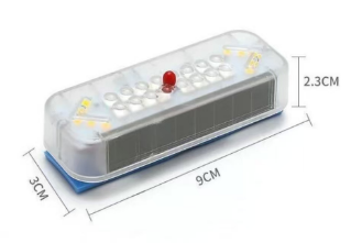 Car safety warning light - SLW-01 - Solar-powered multi-functional warning light