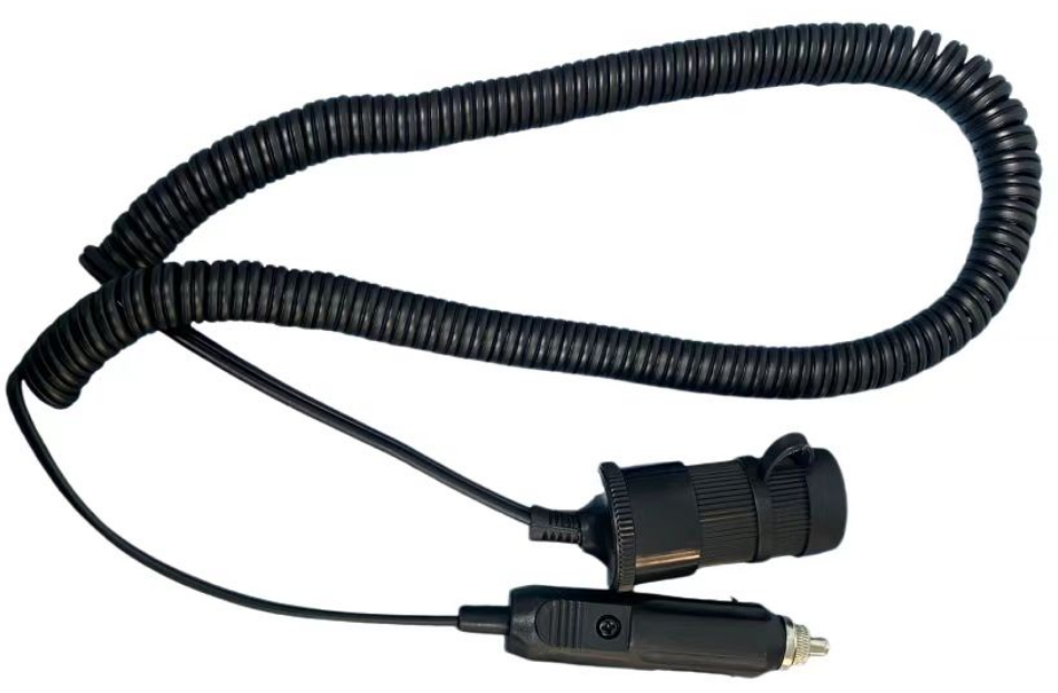 Car charger - US-CCS01 - American cigarette lighter car charger spring-loaded cable