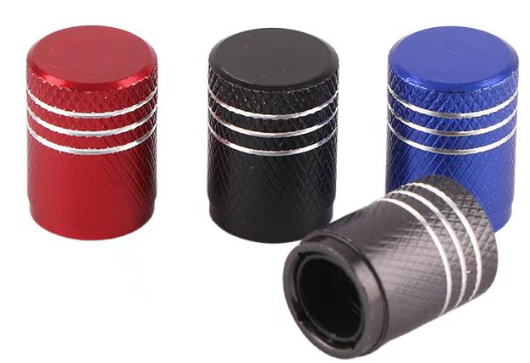 Automobile parts - AVPIR-12 - Aluminum alloy inner sealing ring valve cap