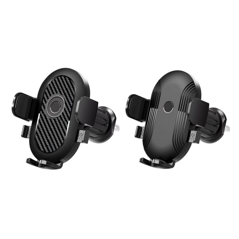 Car-mounted mobile phone holder - ALS-01 - Striped automatic locking hook air outlet bracket