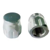 Car modification parts - HAVC-12 - Hexagonal flange aluminum valve cap