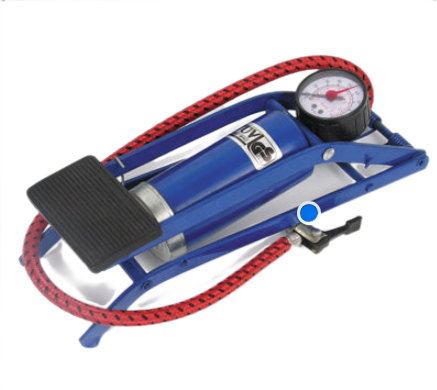 Air pump - FPS-01 - Pedal-operated single-barrel air pump